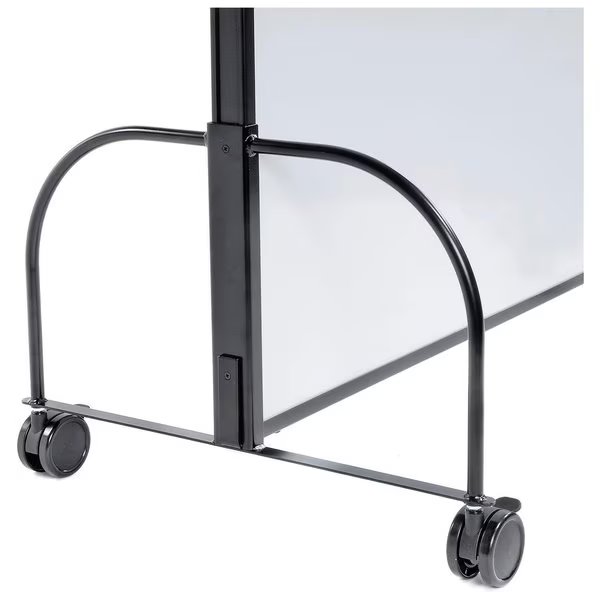 U-Leg Kit With Caster, 24W x 16-3/4H, 3 Dia Casters, Global Industrial, Mfr#: 694857